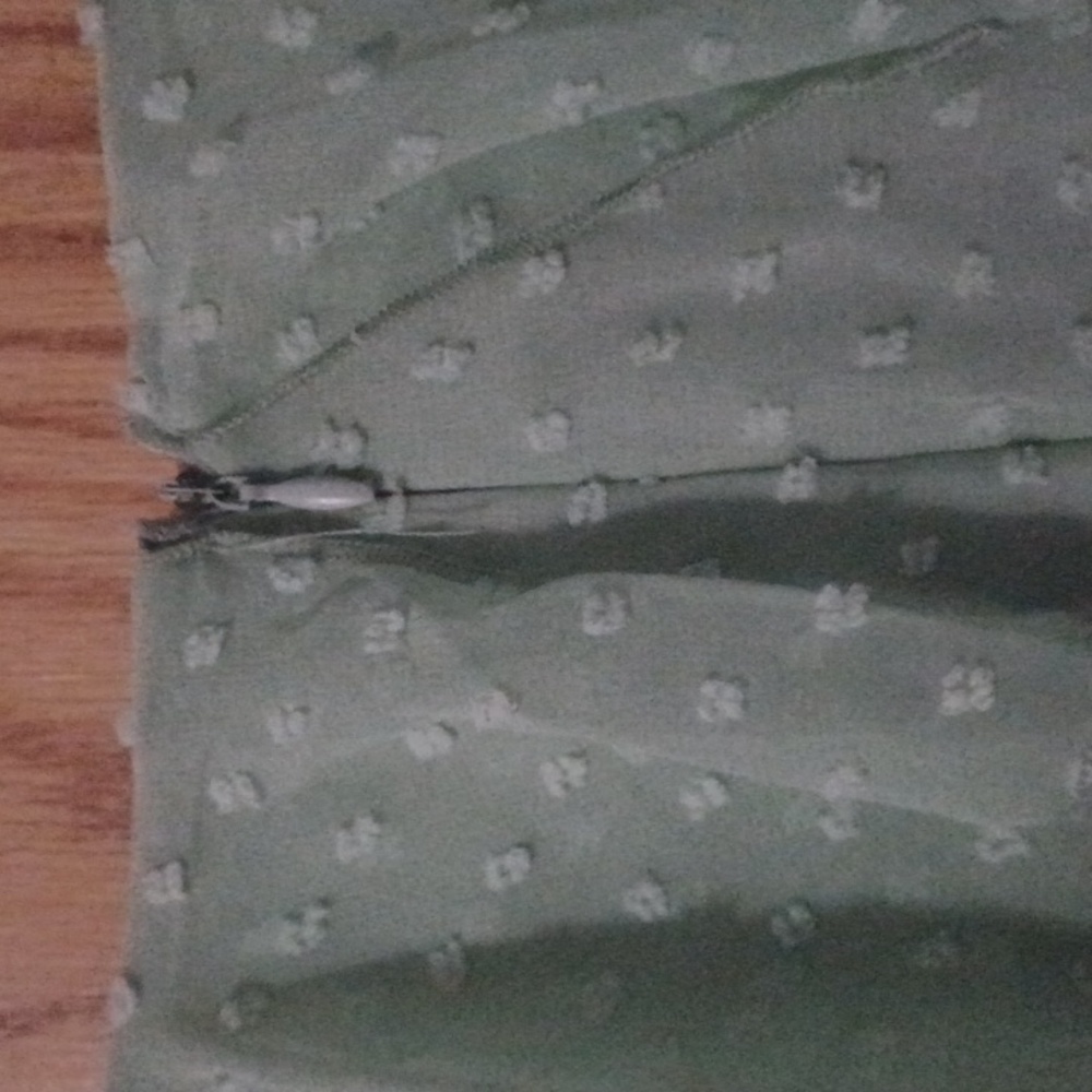 Mint Ruffle Dress - Picture 9 of 15